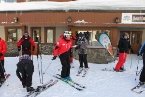 NothinButSnow skiers Big White ski resort