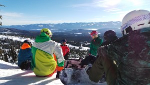 sunny days training at Big White