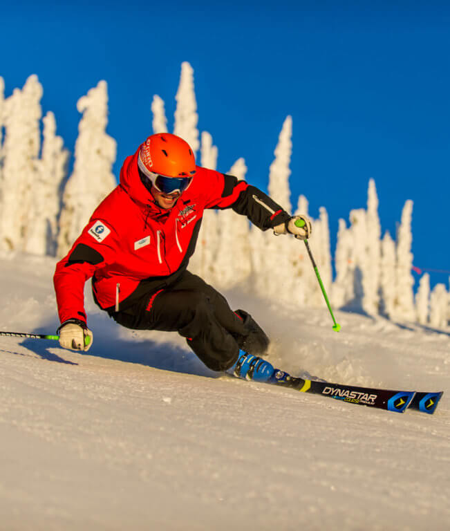 a ski instructor NothinButSnow NothinButSnow